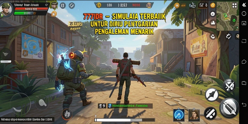 Screenshot gameplay utama 777IDR yang menampilkan momen seru dalam simulasi.