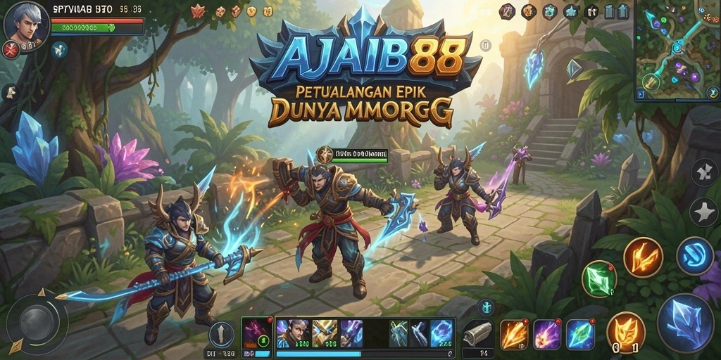 Tampilan gameplay AJAIB88 yang menarik dalam dunia MMORPG.