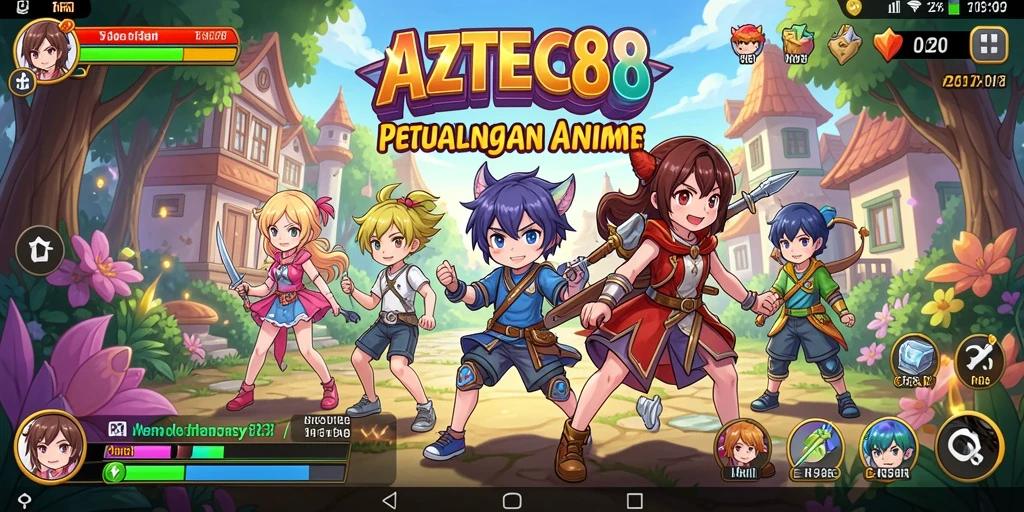 Tampilan gameplay AZTEC88 yang menarik dan penuh aksi.