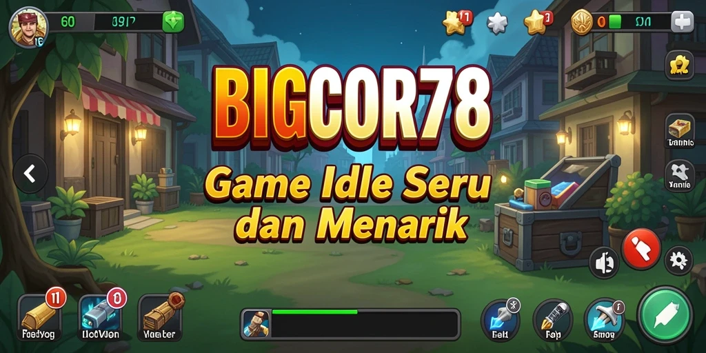 Screenshot gameplay <strong>BIGCOR78</strong> yang menampilkan aksi Idle seru dan menyenangkan.