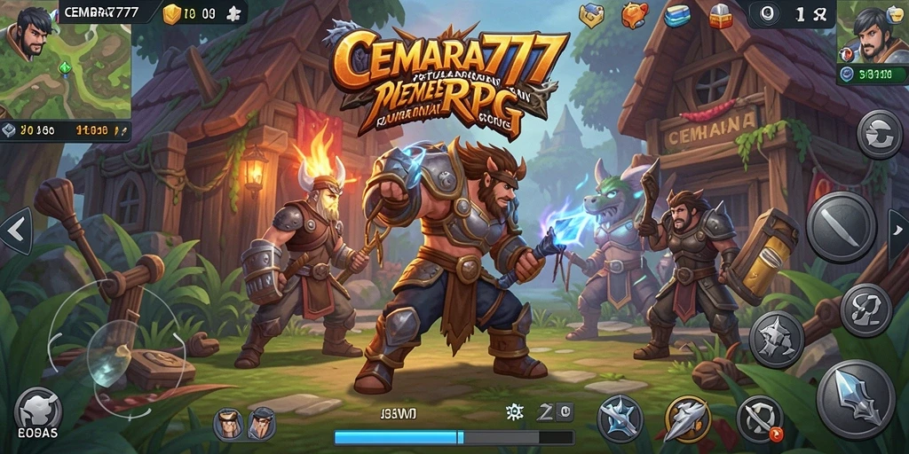 Tampilan gameplay memukau dari CEMARA777 dengan aksi RPG yang seru.