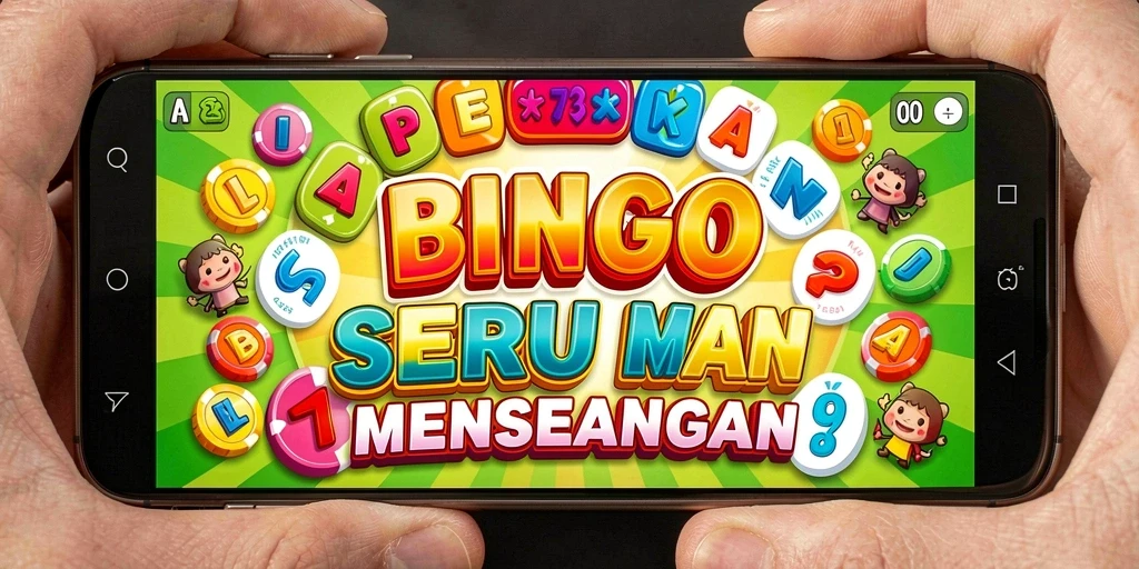 Screenshot D73 menunjukkan momen seru saat bermain Bingo.