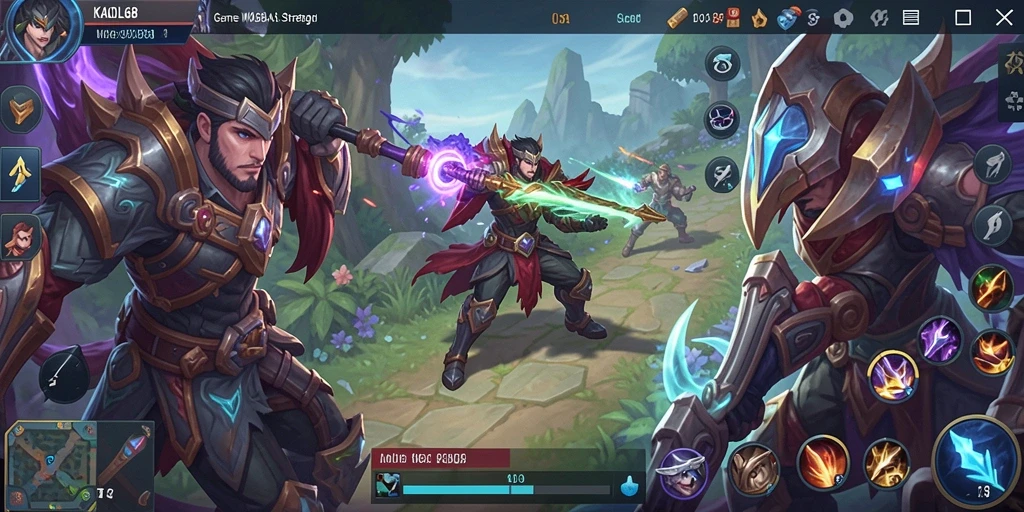 Tampilan aksi seru dalam gameplay KAOL68 yang mendebarkan.