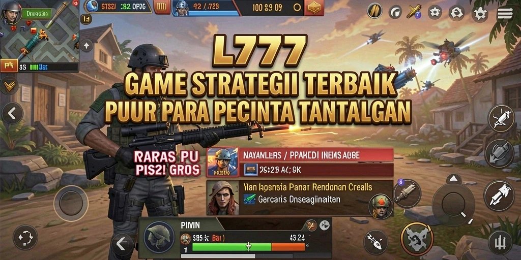 Gameplay menarik L777 dengan taktik yang mendebarkan.