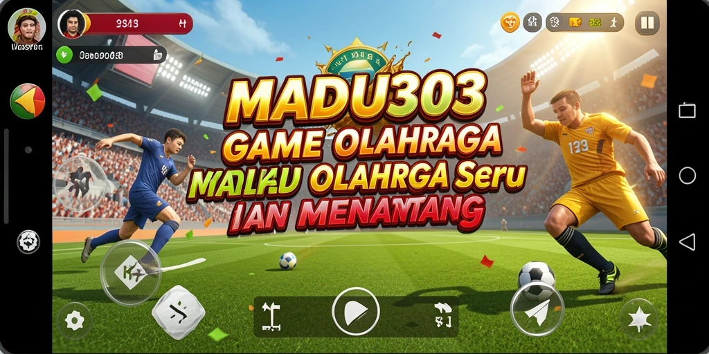 Tampilan gameplay seru dengan grafik berkualitas tinggi dari MADU303.