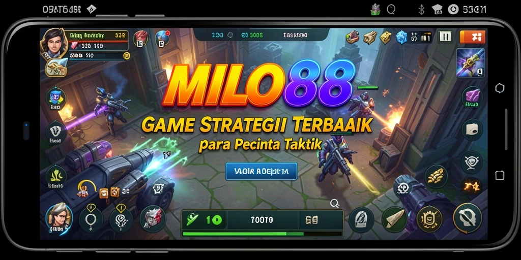 Tampilan menegangkan dari pertempuran strategis di MILO88.