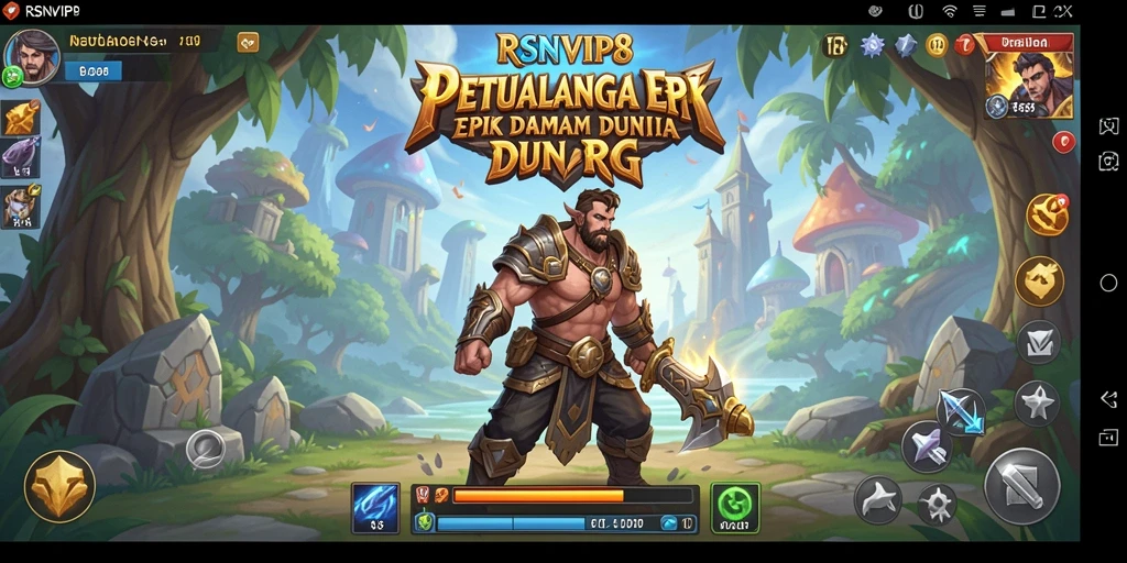 Gameplay seru RSNVIP8 dengan grafis menarik dan karakter dinamis.