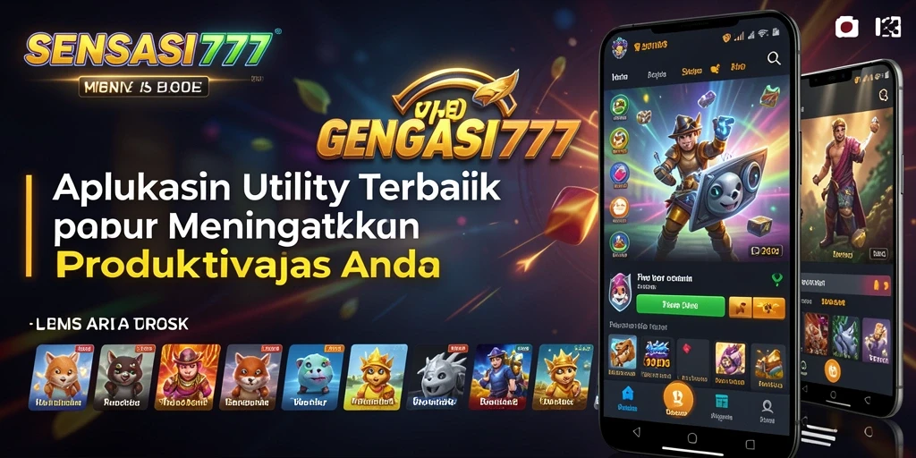 Tampilan aplikasi SENSASI777 menampilkan fitur pengelolaan tugas yang efektif.